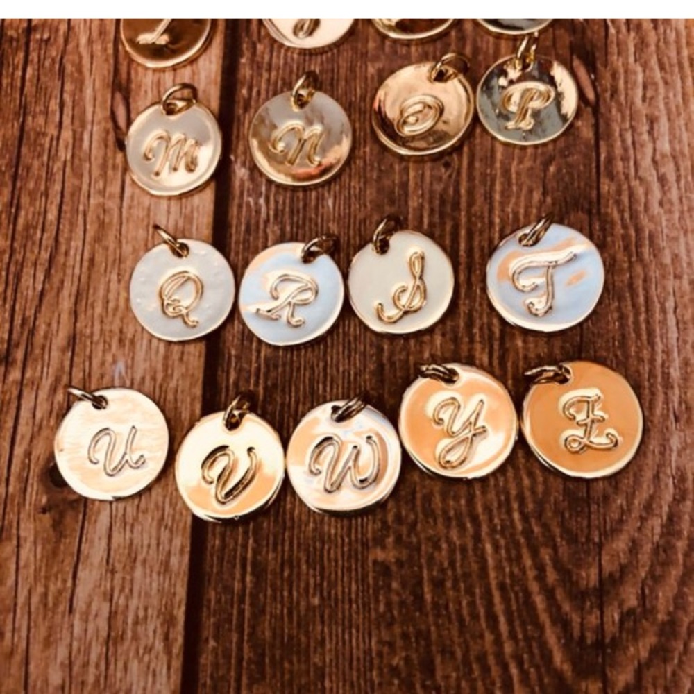 😍Initial necklace,gold necklace,layering necklace - Picture 4 of 4